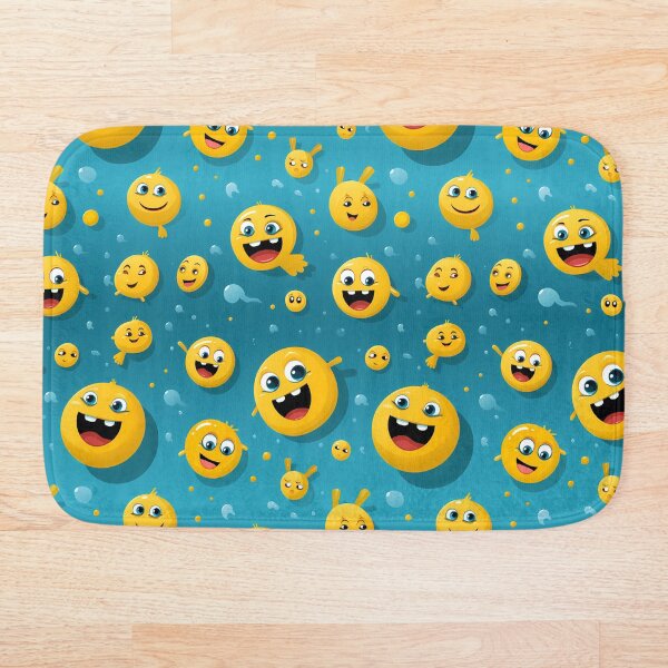 Item preview, Patrón de emojis sonrientes tontos designed and sold by TheMerch-er.