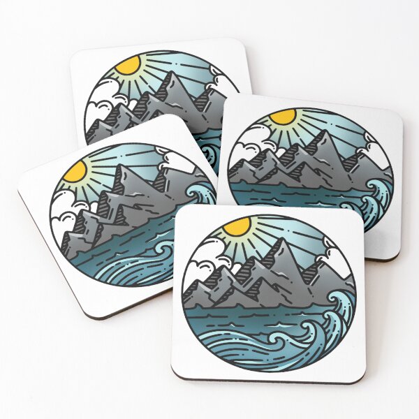 Item preview, Suntouched Mountains - Circle designed and sold by xalygatorx.
