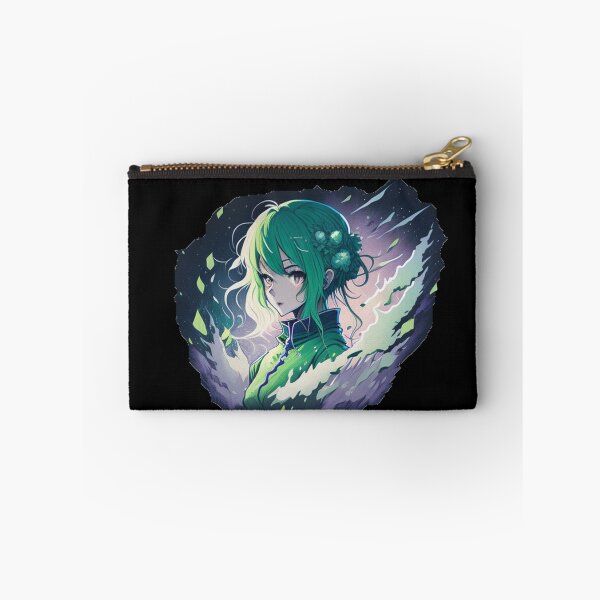 Item preview, green hair anime girl designed and sold by GlunmanStore.