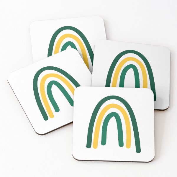 Item preview, Green and Yellow Boho “Rainbow” designed and sold by Allie Rockhill.