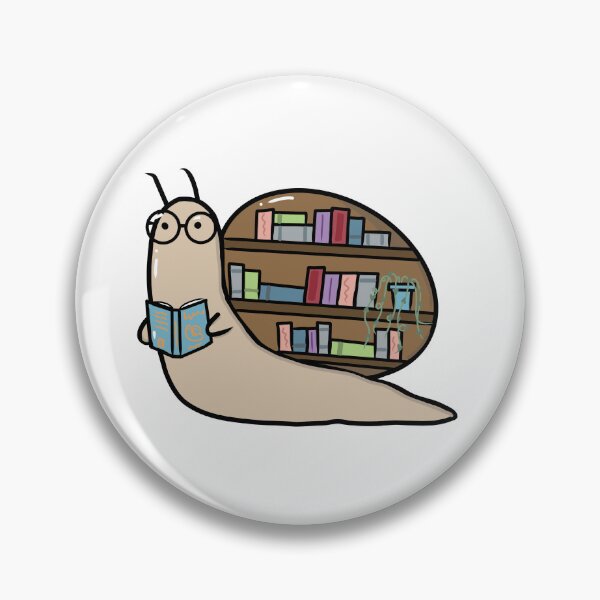Item preview, Bookish Snail designed and sold by bigmushrooms.