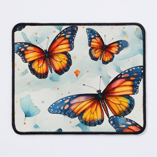 Item preview, Monarch Butterflies Watercolor 12 designed and sold by DigitalPatternx.