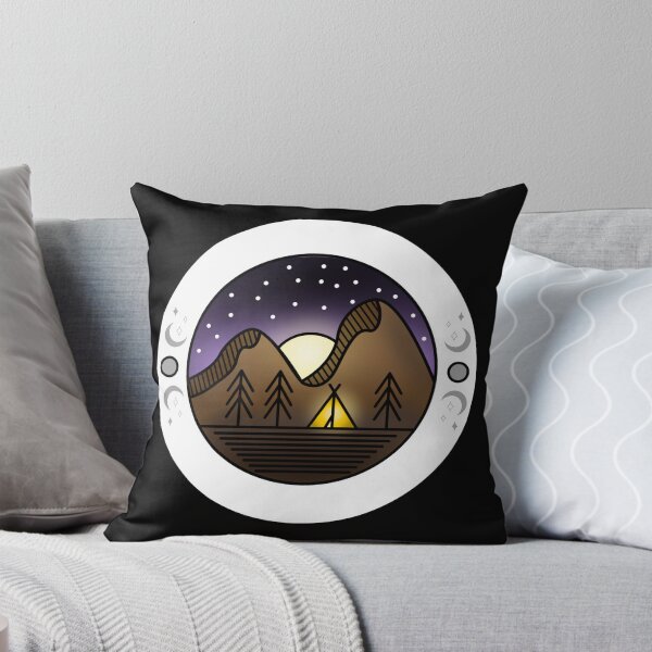 Item preview, Moonlight Campground - Circle designed and sold by xalygatorx.