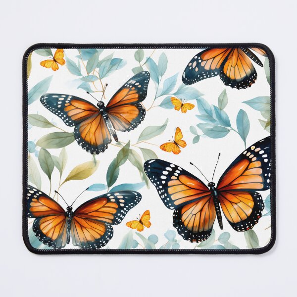 Item preview, Monarch Butterflies Watercolor 13 designed and sold by DigitalPatternx.