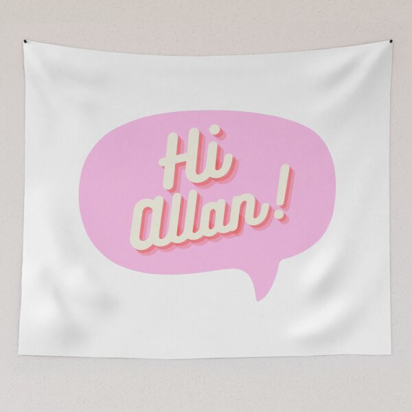 Item preview, Hi Allan! designed and sold by autumnologyart.
