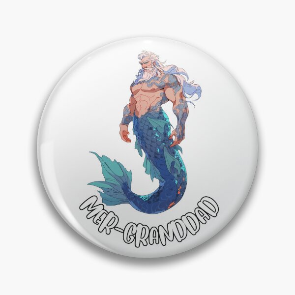Item preview, Mer-Granddad designed and sold by WesScottsWhimsy.