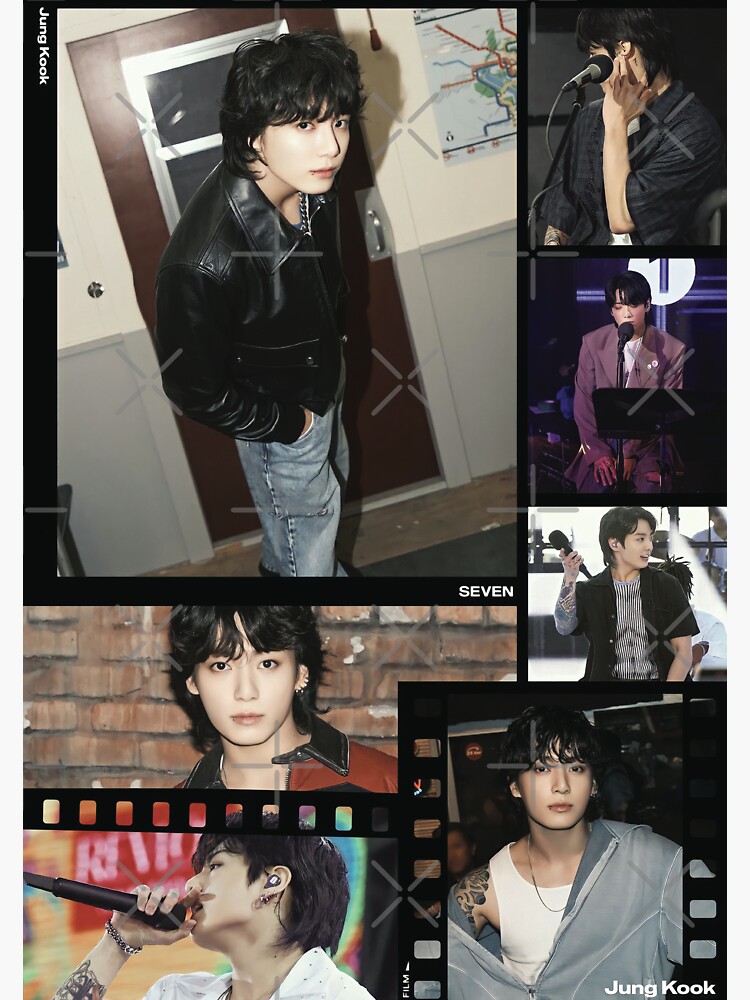 BANB Jungkook Hoodie Jungkook Seven 7 Album Merch Print Cute Sweatshirt for  Fans black B-S at  Women's Clothing store