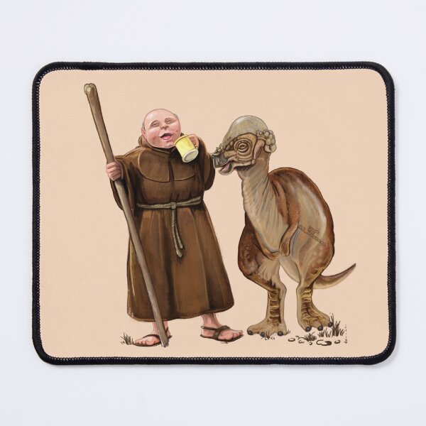 Item preview, Pachycephalosaurus friar tuck Painting designed and sold by AK-Hevonen.