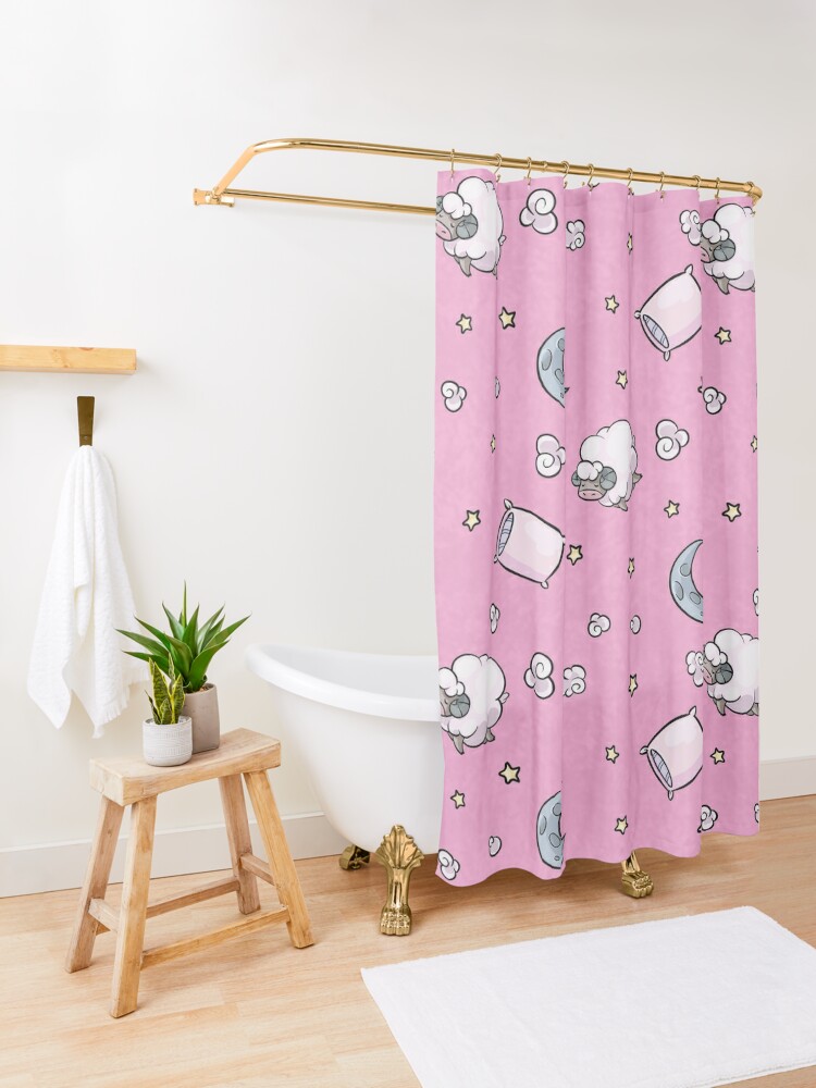 Discover Sleepy Sheepy | Shower Curtain
