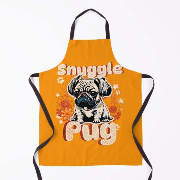Item preview, Dog with headphones | Cute pug puppy  designed and sold by Tee-Craftify.