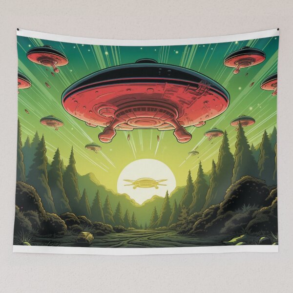 Item preview, Alien Spacecraft designed and sold by martinhect0r.