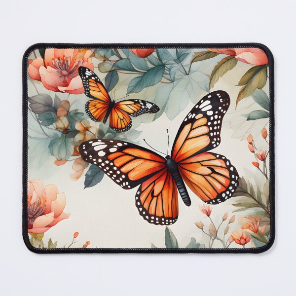 Item preview, Monarch Butterflies Watercolor 14 designed and sold by DigitalPatternx.