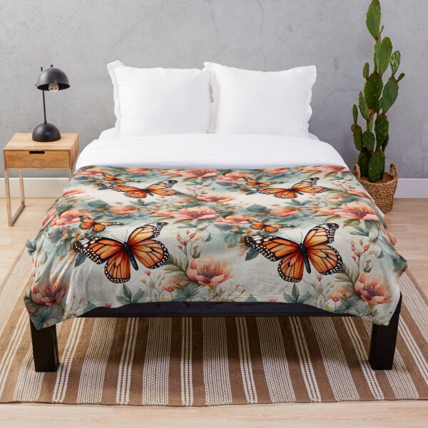 Item preview, Mariposas Monarca Acuarela 14 designed and sold by DigitalPatternx.
