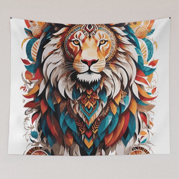 Item preview, Lion Tribal Spirit designed and sold by batelcohen.