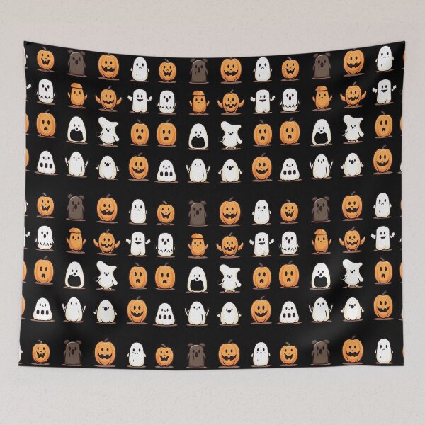 Item preview, Kawaii Sweet Ghosts and Pumpkins  designed and sold by MarcinCollie.