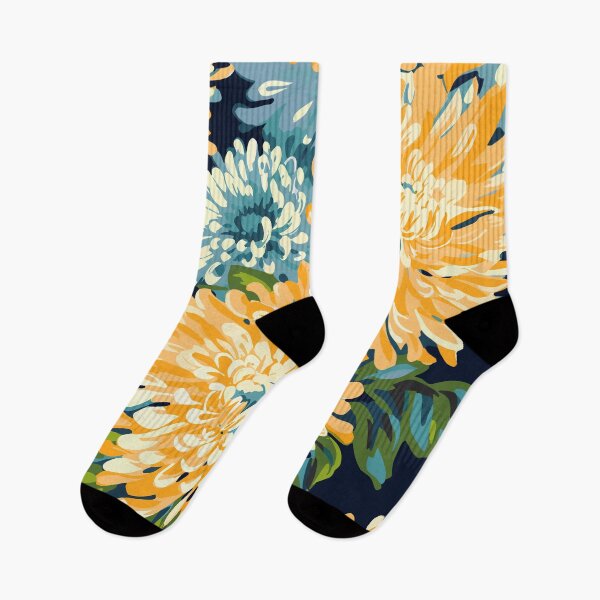 Item preview, Flowery Art of Yellow, Blue and Green designed and sold by meggydesigns.