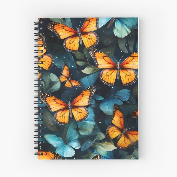 Artikelvorschau, Monarchfalter Aquarell 15 entworfen und verkauft von DigitalPatternx.