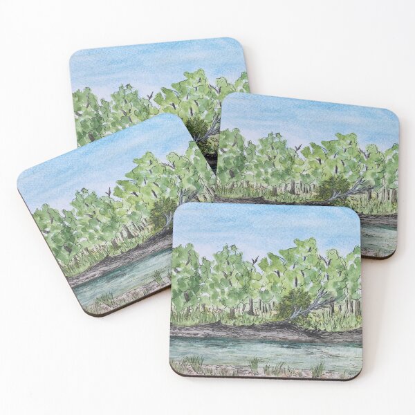 Item preview, Medicine River Bank designed and sold by Plain Elicia Jane.
