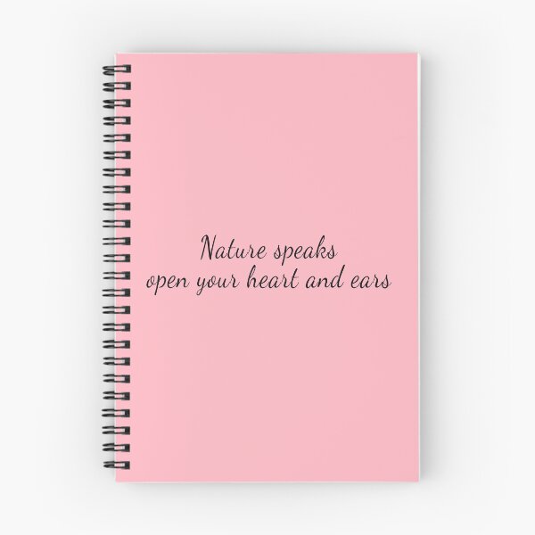 Item preview, Nature speaks open your heart and ears designed and sold by Art Happens.