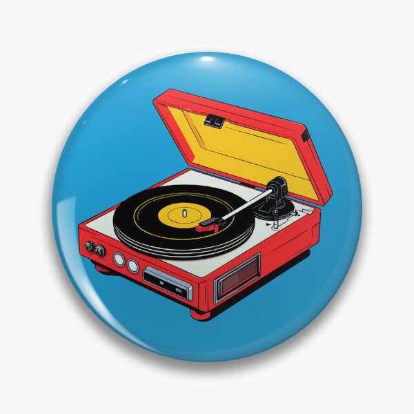 Item preview, 1980s Vintage Vinyl Record Player designed and sold by ddartonline.