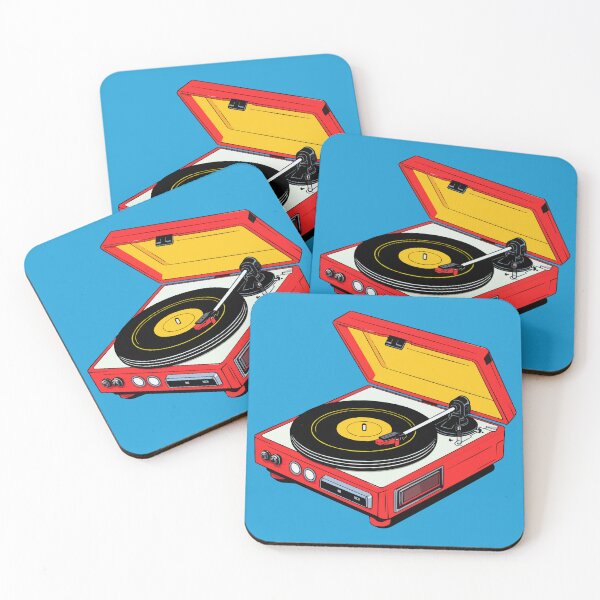 Item preview, 1980s Vintage Vinyl Record Player designed and sold by ddartonline.