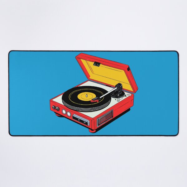 Item preview, 1980s Vintage Vinyl Record Player designed and sold by ddartonline.