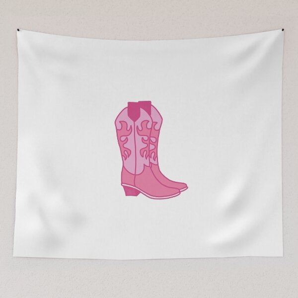 Item preview, Pink Cowgirl Boots designed and sold by retrorangerr.