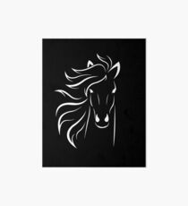 Horse for Girls Art Board