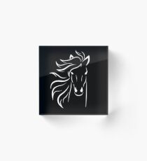 Horse for Girls Acrylic Block