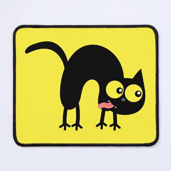 Item preview, Funny Black Cat Sticking Tongue designed and sold by Seven Design.