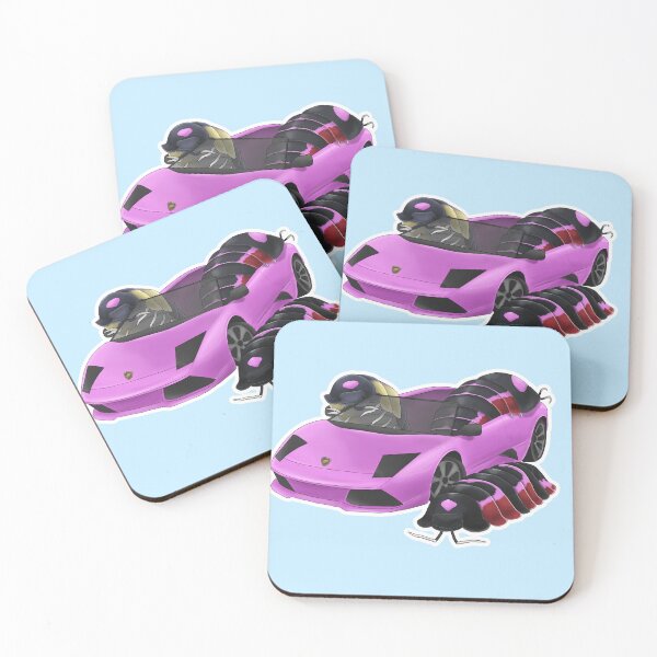 Item preview, Merulanella "Pink Lambo" designed and sold by Pods-n-Pugs.