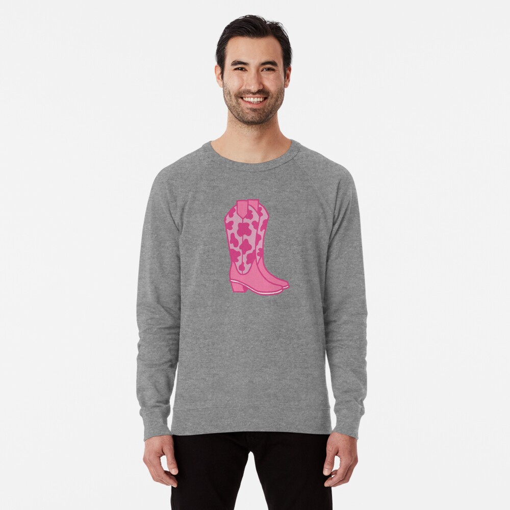 Pink Cow And Milk Print Men's Joggers main image 1