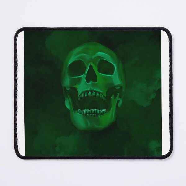 Item preview, Skull In Smoke (Green) designed and sold by Kianw02.