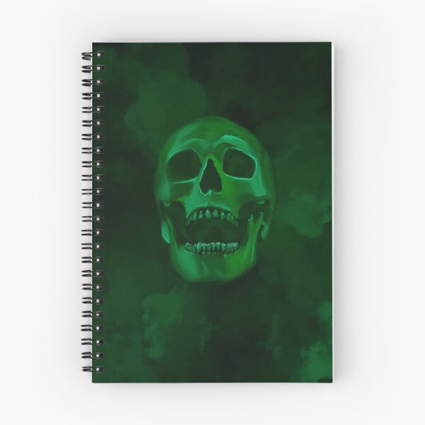 Item preview, Skull In Smoke (Green) designed and sold by Kianw02.