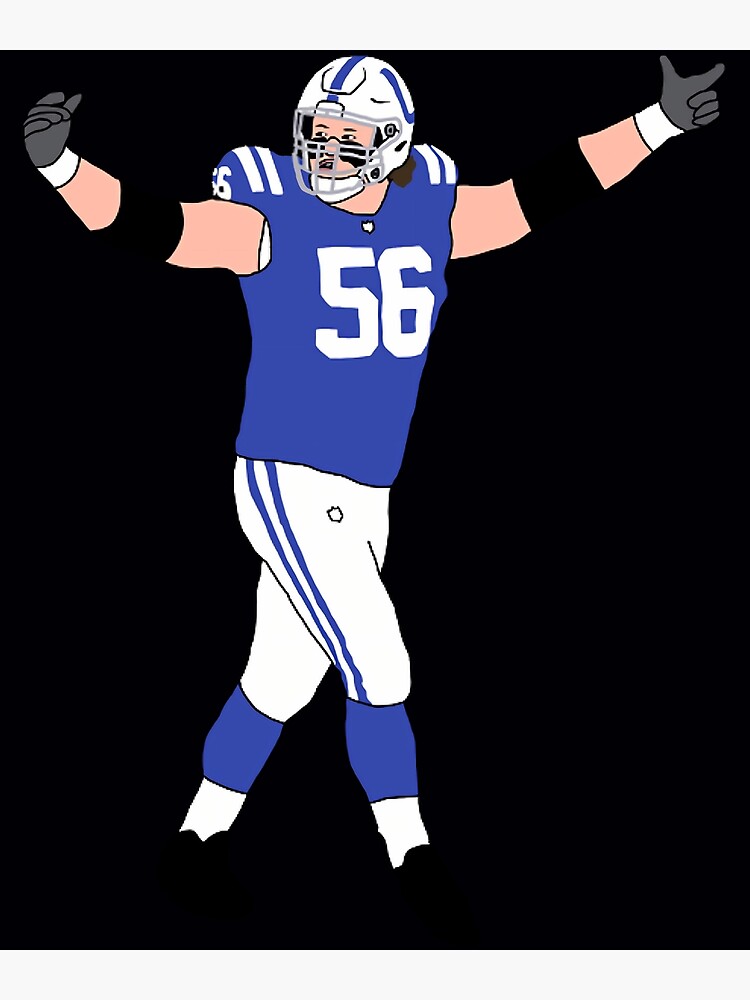 Quenton Nelson Colts NFL Poster for Sale by Holton4Real