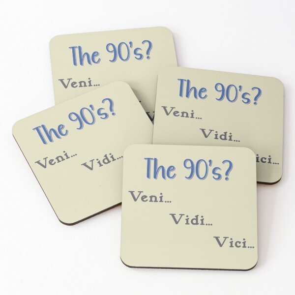 Item preview, The 90's - Veni Vidi Vici designed and sold by By Nayla.