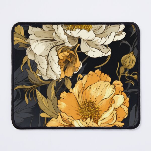 Item preview, Whispers of the Briar: Delicate White and Orange Harmony designed and sold by OurBarcode.