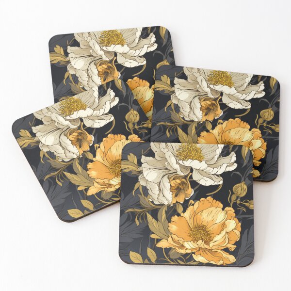 Item preview, Whispers of the Briar: Delicate White and Orange Harmony designed and sold by OurBarcode.
