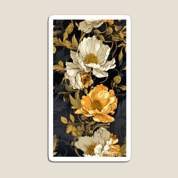 Item preview, Whispers of the Briar: Delicada armonía blanca y naranja designed and sold by OurBarcode.