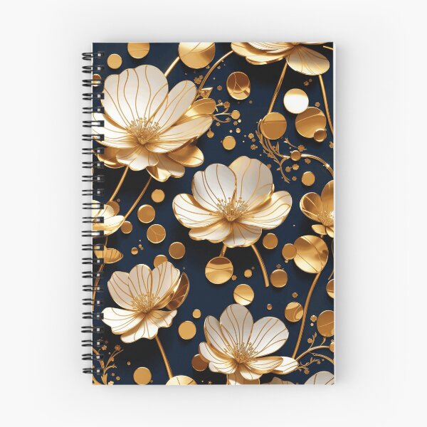 Item preview, Golden flowers designed and sold by ArtfullMinds.