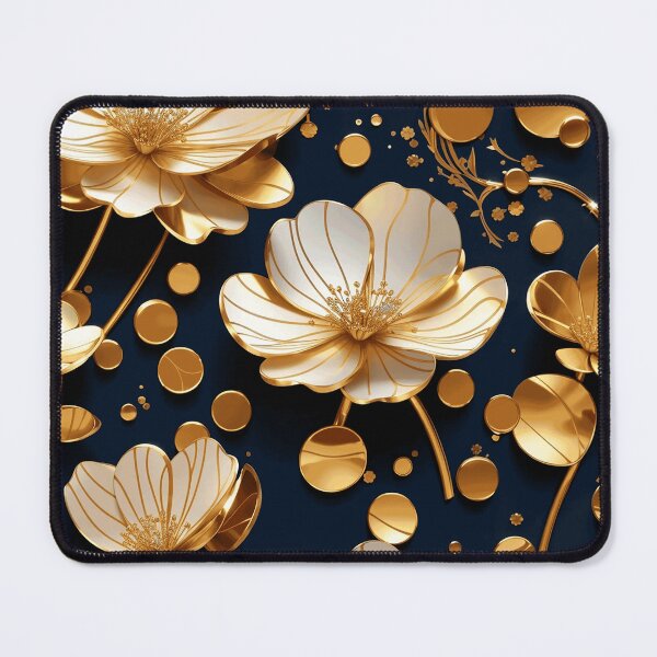 Item preview, Golden flowers designed and sold by ArtfullMinds.