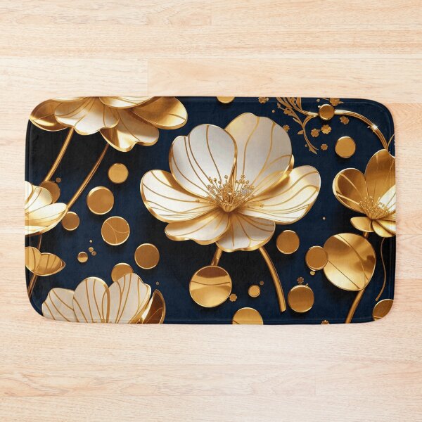 Item preview, Golden flowers designed and sold by ArtfullMinds.