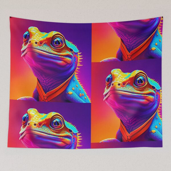 Item preview, Funy Lizard - Hilarious Lizard Adventures designed and sold by PixelSpectrum.