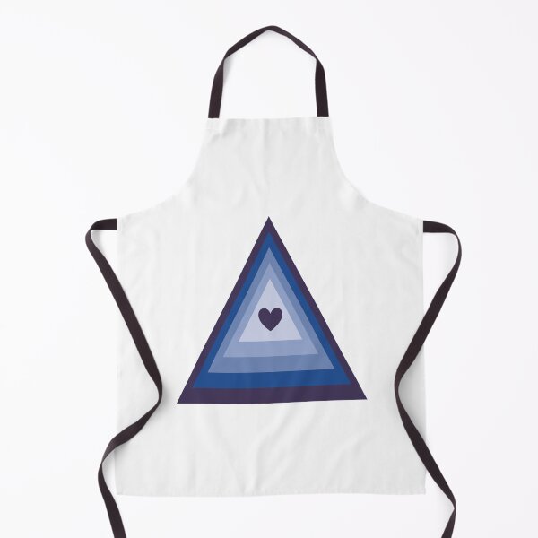 Item preview, Aesthetic Blue Heart Love Triangle designed and sold by EpicCreation.