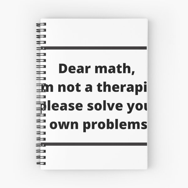 Item preview, Math therapist designed and sold by 94infatuations.
