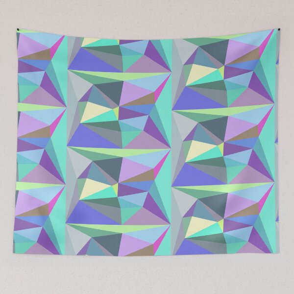Item preview, Iridescent Geometric Background designed and sold by AnnArtshock.