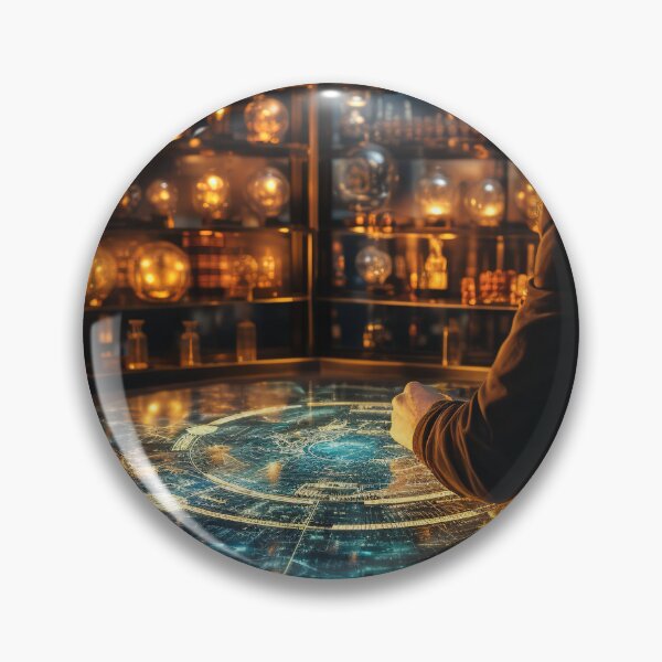 Item preview, Exo-Forecaster - Astro-Financial Analyst designed and sold by TheBrainArt.