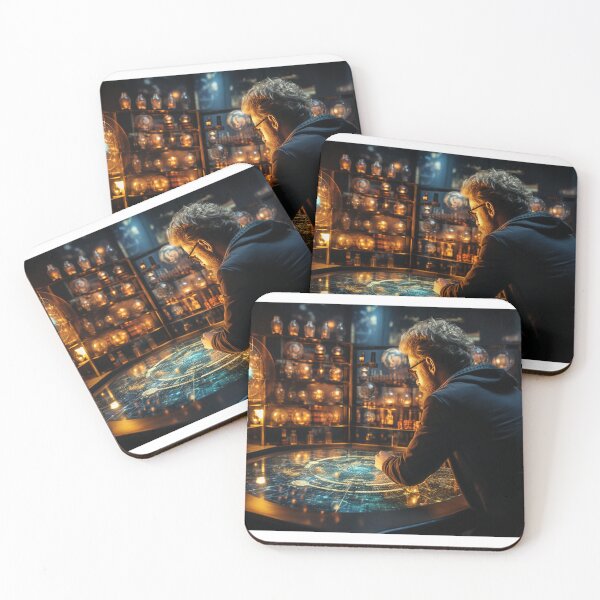 Item preview, Exo-Forecaster - Astro-Financial Analyst designed and sold by TheBrainArt.
