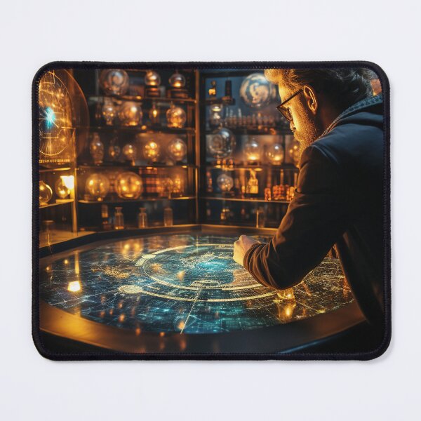 Item preview, Exo-Forecaster - Astro-Financial Analyst designed and sold by TheBrainArt.