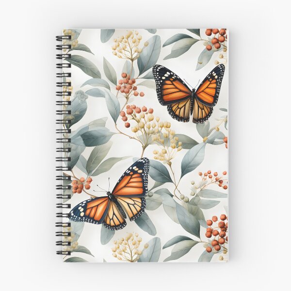 Item preview, Monarch Butterflies Watercolor 18 designed and sold by DigitalPatternx.
